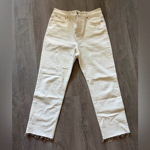 Madewell 90s straight crop Jean size 30